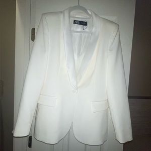 Satin Effect Blazer